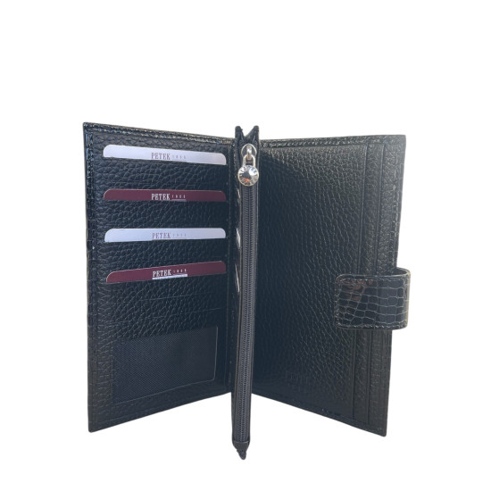 Дамски Портфейл 2394 091 01 Черен лак
