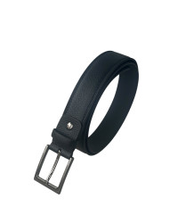 Мъжки елегантен колан 350355311 046 01 Черен-3,5 см
