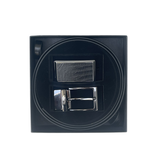 Двулицев Елегантен Колан  350411101 -3,5 с две катарами