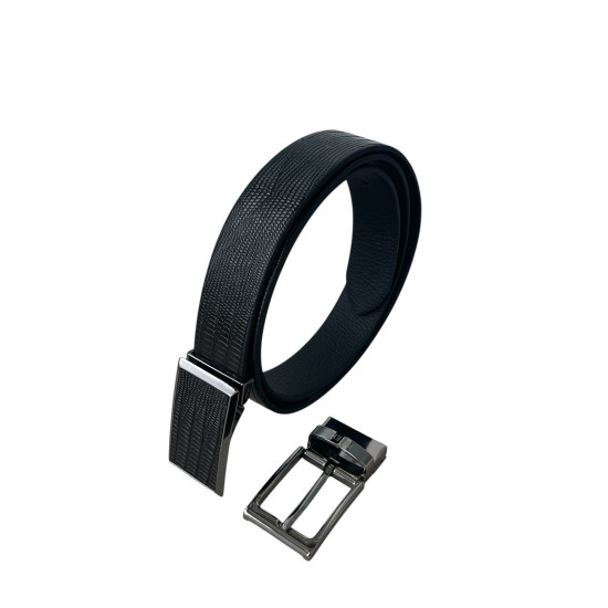 Двулицев  Елегантен Колан 350461101-35 см с две катарами