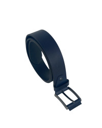 Мъжки спортно елегантен колан 4000011 08 Тъмно син