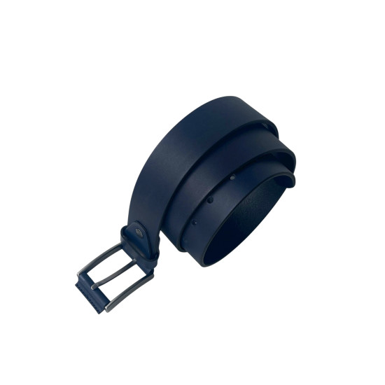 Мъжки спортно елегантен колан 4000011 08 Тъмно син