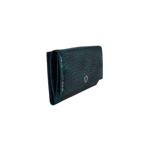 Дамски Портфейл 405 091 09 Тъмно зелен лак