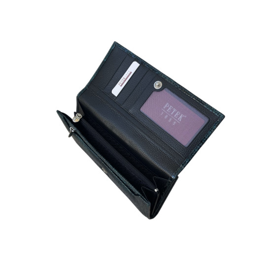 Дамски Портфейл 405 091 09 Тъмно зелен лак