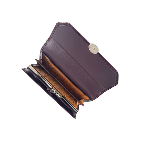 Дамски Портфейл 408 091 03 Бордо лак