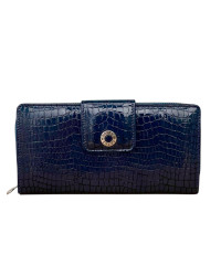 Дамски портфейл 460 091 081 Тъмно син лак