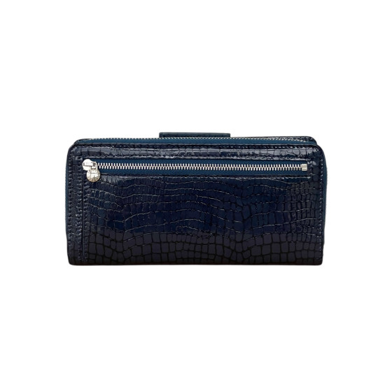Дамски портфейл 460 091 081 Тъмно син лак