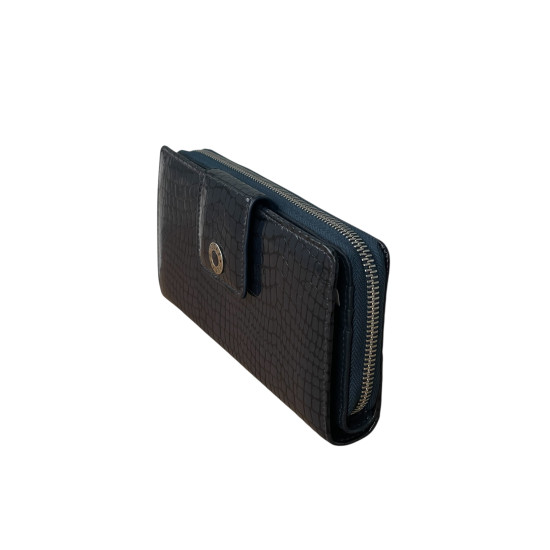 Дамски портфейл 460 091 081 Тъмно син лак